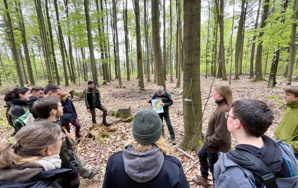 Marteloskop-Übung im Tharandter Wald